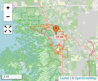 Area schools map